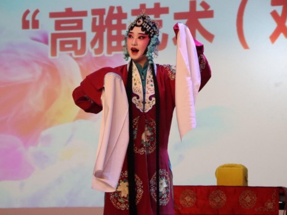2020年省級政府購買“高雅藝術(shù)(戲曲)進校園”公益演出活動在隴南師范高等?？茖W(xué)校拉開帷幕
